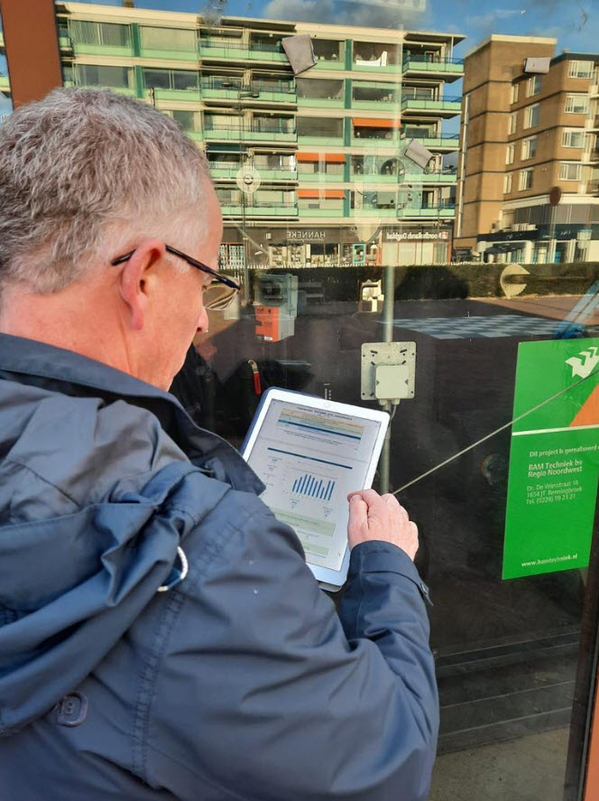 Kees Berghuis aan de slag met de WKO Experttool