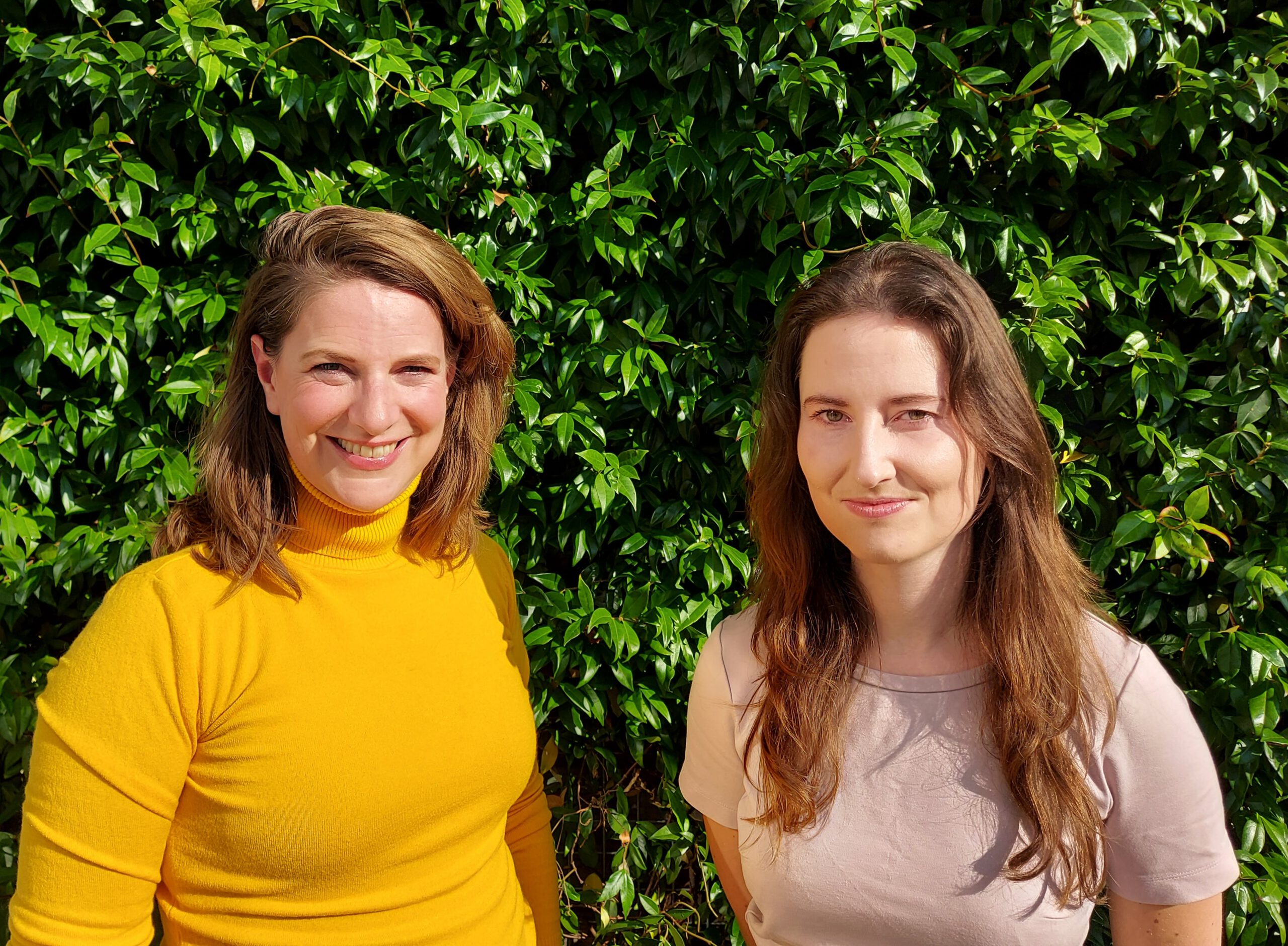 Marloes Heijnen (links) en Judith Roumen (rechts)