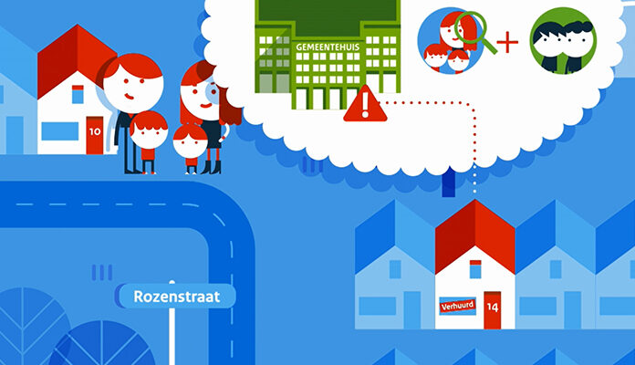 Illustratie van onderzoek naar adresfraude