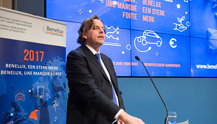 Minister Koenders geeft speech als voorzitter Benelux