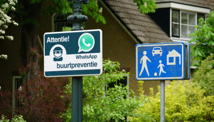 Bord buurtpreventie