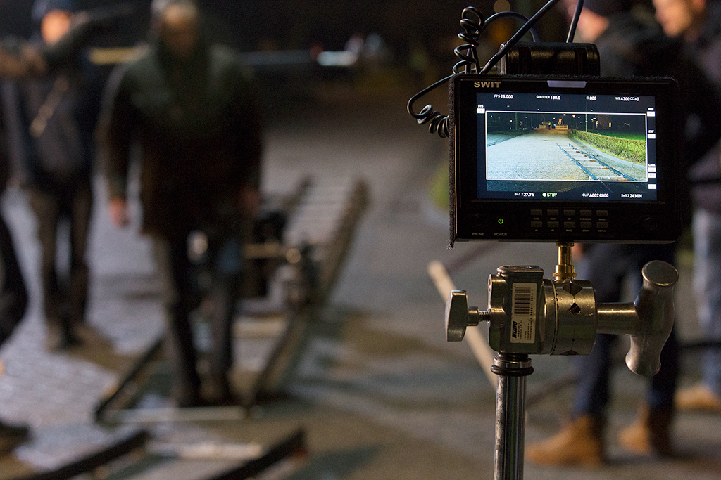 Afbeelding van camera die mensen filmt