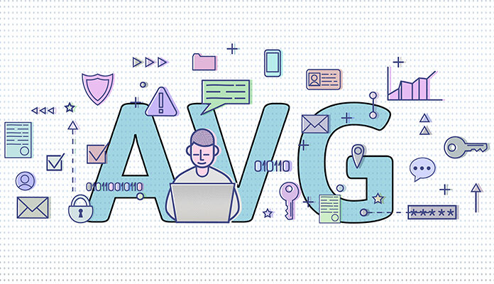 Illustratie over AVG