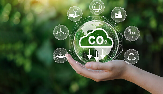 Afbeelding met mogelijkheden om CO2 uitstoot te verminderen