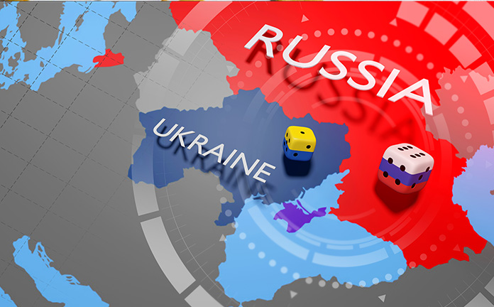 Afbeelding van Rusland en Oekraïne