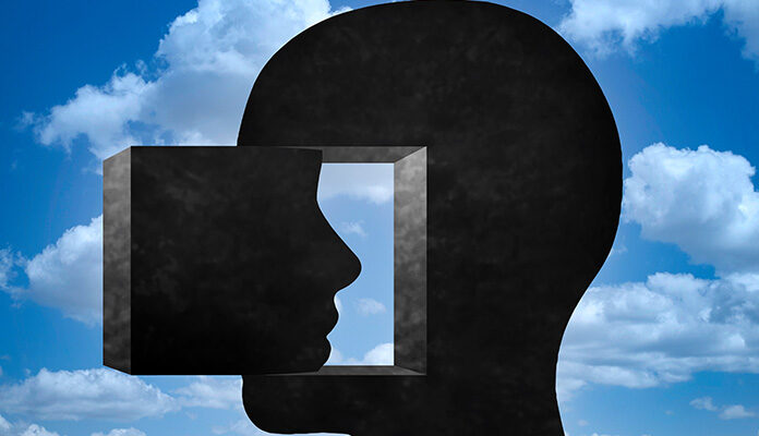 Afbeelding van een beeld van een hoofd