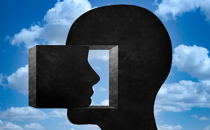 Afbeelding van een beeld van een hoofd