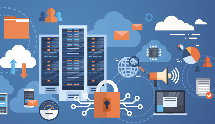 Illustratie van het verzamelen van data