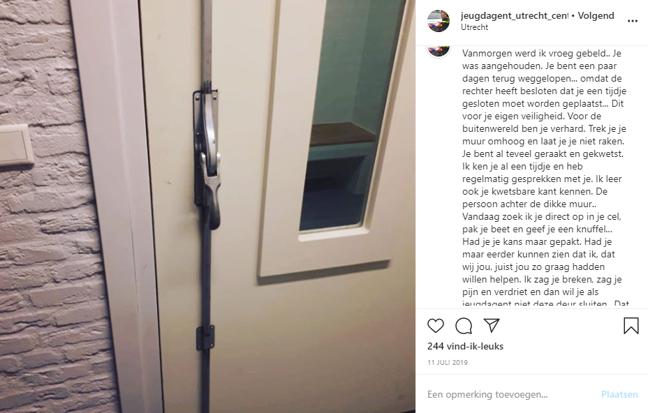 Een persoonlijke post van wijkagent Hop