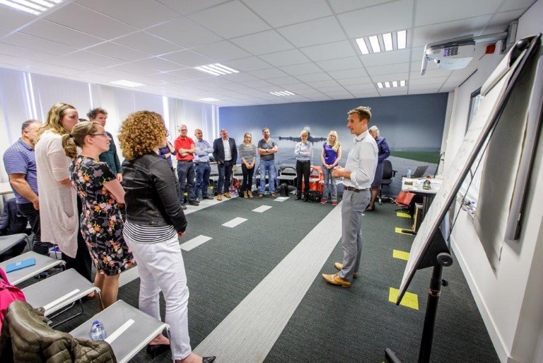 Startende inspecteurs krijgen les