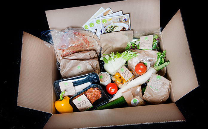 Inhoud van een maaltijdbox