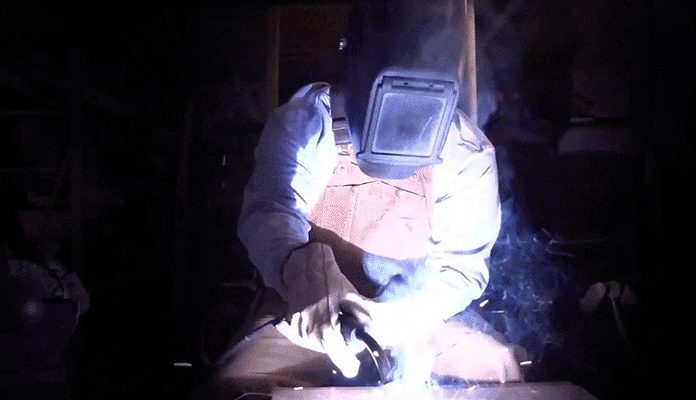 Gifje van een metaalwerker