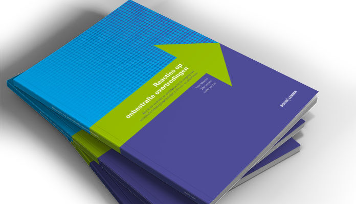 Omslag met tekst Reacties op onbestrafte overtredingen.