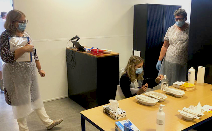 IGJ houdt toezicht op corona-teststraten