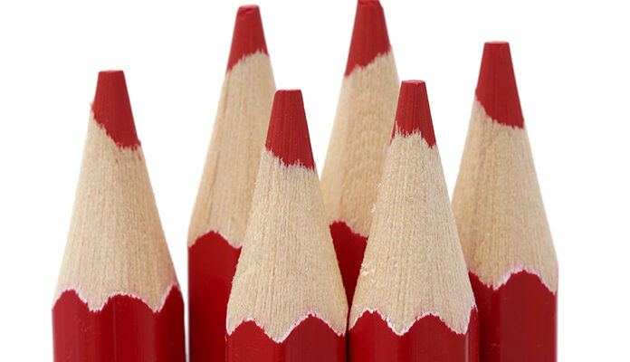 Rode potloden