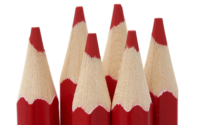Rode potloden