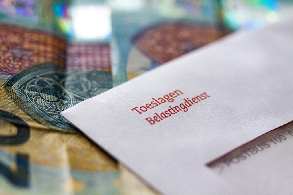 Envelop met Toeslagen Belastingdienst