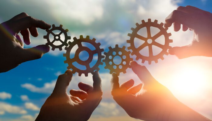 Samenwerken met tandwielen