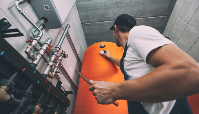 Controle van stookinstallatie