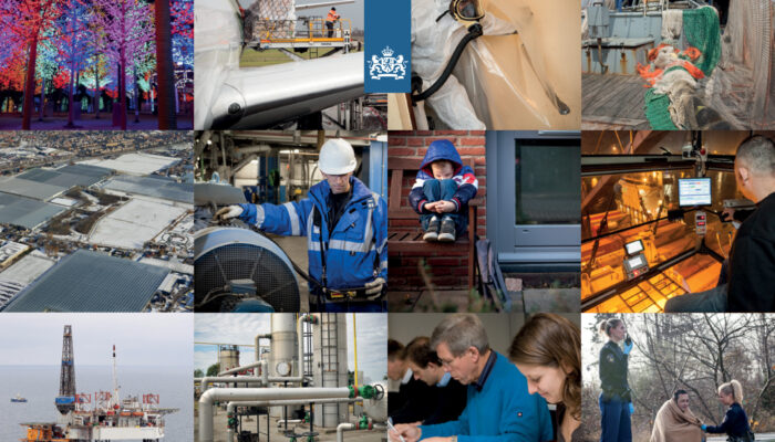 Afbeelding met foto's van verschillende inspecties