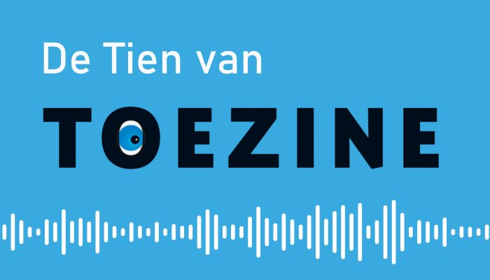 Logo podcast 'De Tien van ToeZine'