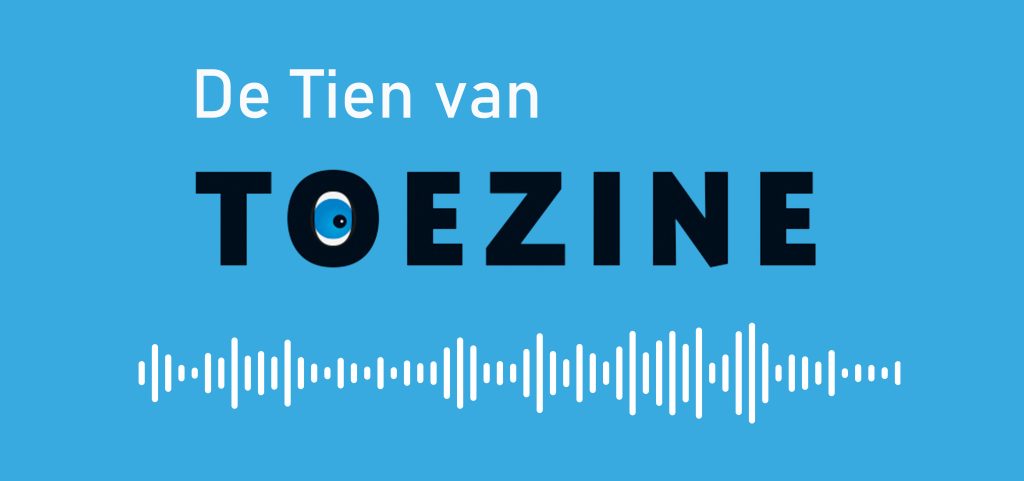 Logo podcast 'De Tien van ToeZine'