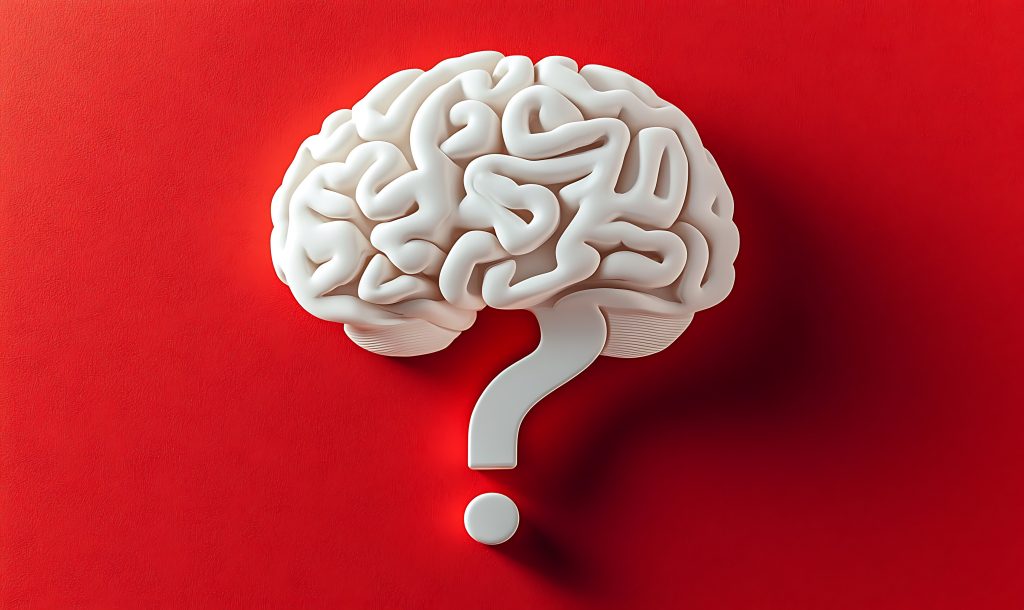 Brein met vraagteken