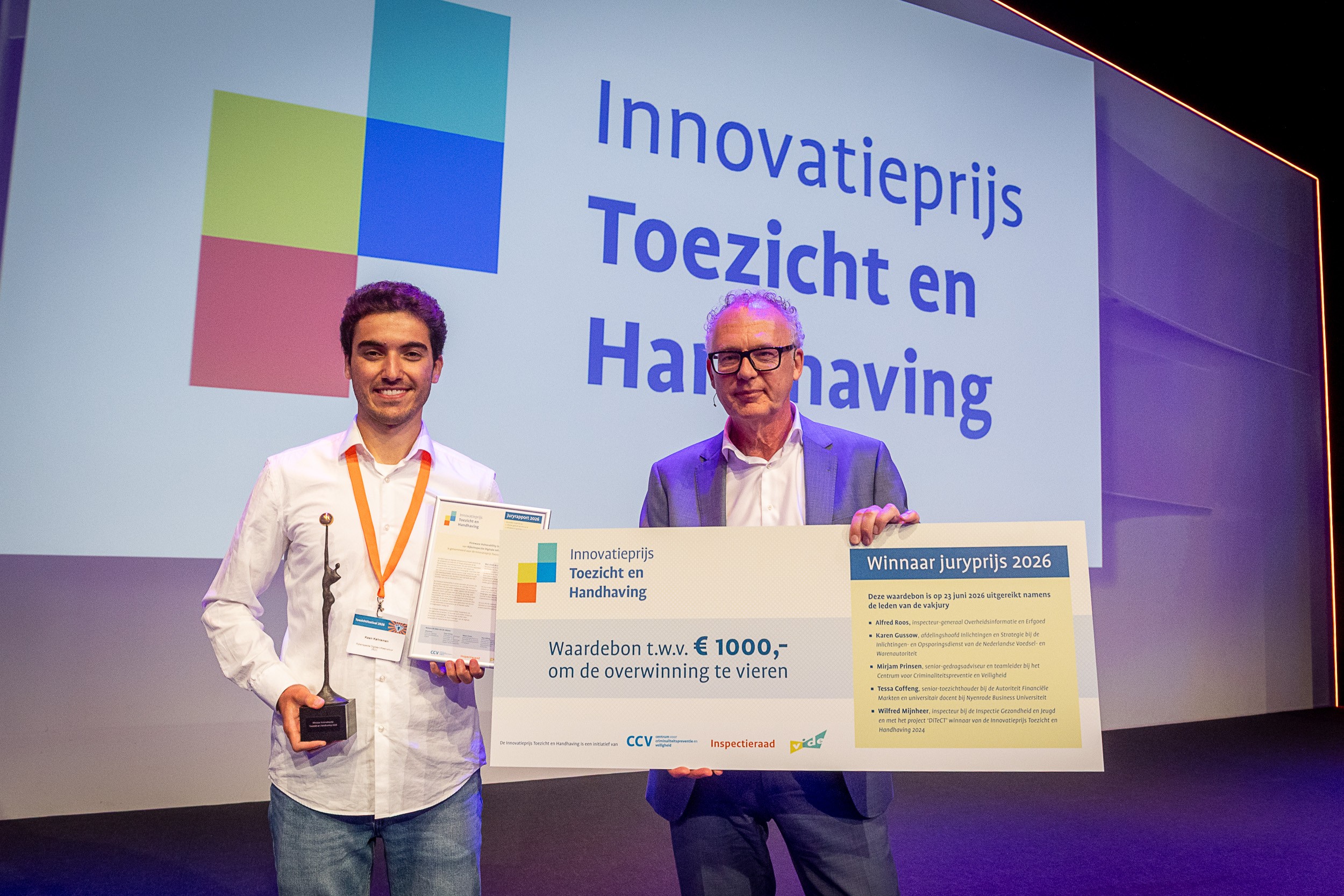 Winnaar Innovatieprijs Toezicht en Handhaving 2026